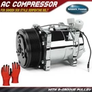 Ac Compressor With Clutch & 8-GROOVE For Sanden 508 Style Serpentine Belt Chrome. Fixed Price $155.89.