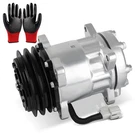 New Ac Compressor W/ 2-GROOVE Pulley Ford CF7000 CF8000 L8000F L8501 L9000. Fixed Price $153.99.