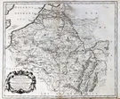 Belgium Map Engraving Sanson 1659. Fixed Price $99.36.