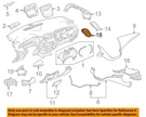 Gm Oem 16-23 Malibu Instrument Panel Components-air Vent Grille 84114174. Fixed Price $27.50.