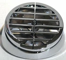 United Pacific Defroster Vent Round For 359 Peterbilt Chrome Plastic UP#41014 Ea. Fixed Price $32.24.