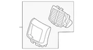Genuine Kia Upper Panel 846R0-P1050WK. Fixed Price $199.60.