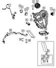 Genuine Mopar Heater Core Tubes Clamp Kit 68031980AA. Fixed Price $8.89.