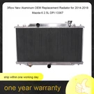 3ROW Aluminum Replacement Radiator For 2014-2018 Mazda 2.5L DPI:13367 New. Fixed Price $114.99.
