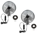 Pack 6" Chrome Metal Dash Fan Abp N83 309141 13793, 562.MF612, 309301. Fixed Price $50.99.