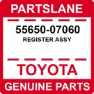 Toyota Oem Genuine Instrument Panel Register Ac Heater Air Vent 55650-07060. Fixed Price $136.14.