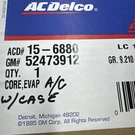 Gm 52473912 Evap Core A/c 1994-1998 Buick,olds,chevy,pontiac (see Desc) Nos. Fixed Price $85.00.