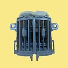 5ZL14TRMAB 17-21 Jeep Compass Center Console Back Panel Air Vent Oem #5042. Fixed Price $27.50.