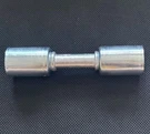 A/c Beadlock Crimp On Ac Fitting Straight Splicer #8 Std. Barrier Hose BL6102. Fixed Price $13.39.