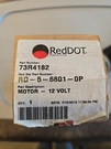 New In Box Reddot Dual Shaft Blower Motor 12V Part # RD-5-6801-OP. Fixed Price $100.00.