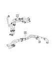 Genuine Mopar Heater Core Hose 68429996AC. Fixed Price $123.05.