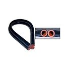 C5ZZ-18472-BLK Scott Drake 1964-68 Mustang Silicone Heater Hose (black). Fixed Price $30.41.