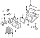 Genuine Gm Evaporator Core 52473912. Fixed Price $61.42.