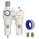 1" Npt Compressed Air Filter Regulator Lubricator Combo, Compressor Water. Fixed Price $113.99.