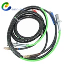 15FT 3 Abs & Air Line Hose Wrap 7 Way Electrical Cable Semi Truck Trailer. Fixed Price $85.97.