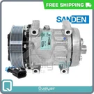 New Compressor For Sanden SD7H15 - 130MM Groove Clutch 12V OE#SKI4885. Fixed Price $278.95.