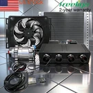 12000BTU 12V Electric Car Ac Kit Universal Underdash Compressor Heat&cool. Fixed Price $499.00.