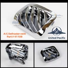 A/c Heater Vent Passengers Side Top Chrome Plastic For Peterbilt 2006+ # 41109. Fixed Price $9.02.