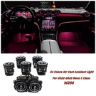 7PCS Air Vents W206 Ambient Light Ac For Mercedes Benz C-class 2022-24 X254. Fixed Price $248.00.