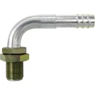 Vintage Air #10 Bulkhead 90 Degree Fitting - 5/8 Hose Barb To An Male. Fixed Price $43.25.