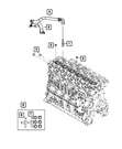 Genuine Mopar Heater Hose 55057182AA. Fixed Price $44.84.